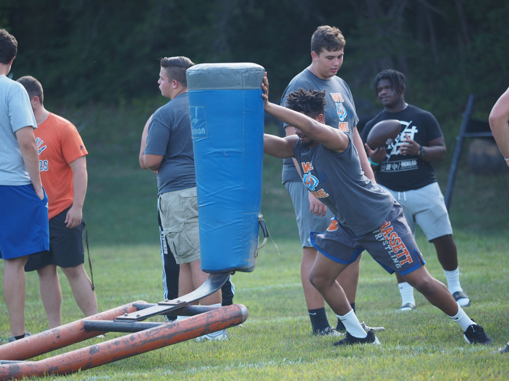 Bassett football camp